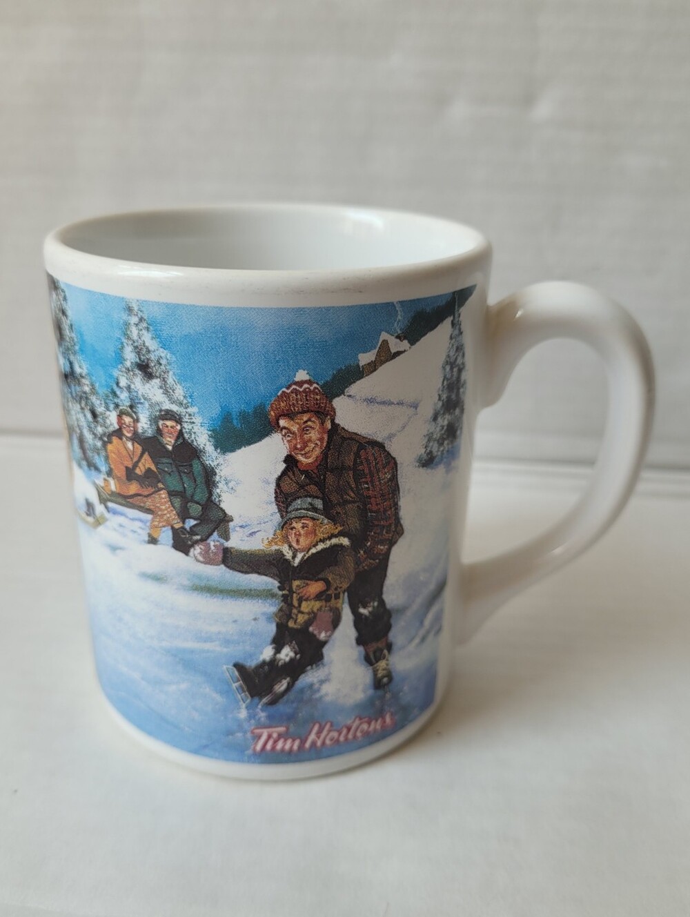 TIM HORTONS  "Skating Pond" MUG Limited Edition Collector Series #003 England